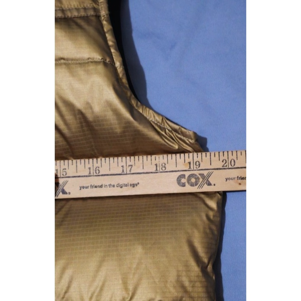 Ralph Lauren Women Vest Reversible Puffer Down Feather Dark Navy/ Gold Small - Picture 5 of 6